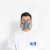 7502 Wiederverwendbares Atemschutzgerät für chemische Asbest-Sprühfarbengase