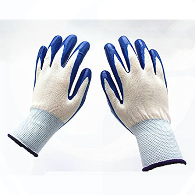 Arbeitsschutzhandschuhe aus Nylon/Polyester mit PU-Beschichtung
